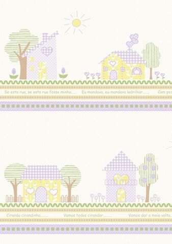 Papel de Parede - Casa Jardim