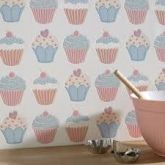 Papel de Parede - Cupcakes