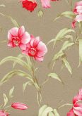 Papel de Parede - Flores Vermelhas